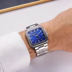 Outlet HERBELIN Montre Cap Camarat Square Bleu