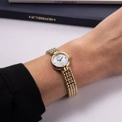 HERBELIN Montre Perles Nacre Blanche* Montres Made In France