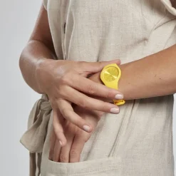 New ICE WATCH Montre Colour Jaune cadran jaune fond jaune bracelet silicone jaune