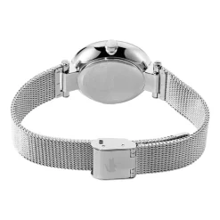 Clearance LACOSTE Montre Orba Blanc cadran doré fond blanc bracelet acier argenté
