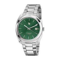 Clearance LIP Montre General De Gaulle Auto 39 Vert