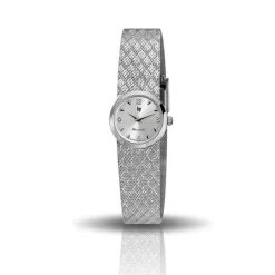 Online LIP Montre Henriette 22 Argenté cadran argenté fond argenté bracelet métal argenté