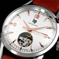 LIP Montre Himalaya C艙ur Battant Argenté* Montres Made In France|Montres Classiques