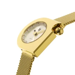 LIP Montre Mach 2000 Mini Moon Doré cadran doré fond doré bracelet acier doré