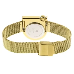 LIP Montre Mach 2000 Mini Moon Doré cadran doré fond doré bracelet acier doré