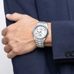 Outlet LOTUS Montre Freedom Collection Argenté cadran argenté fond argenté bracelet acier argenté