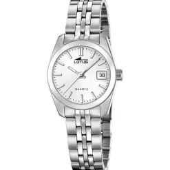 LOTUS Montre Freedom Collection Argenté cadran argenté fond argenté bracelet acier argenté