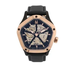 MONTIGNAC Montre Geometric Automatique Noir* Montres Made In France|Montres Automatiques