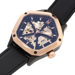 MONTIGNAC Montre Geometric Automatique Noir* Montres Made In France|Montres Automatiques