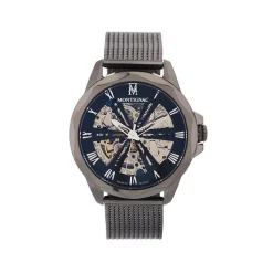 MONTIGNAC Montre Round Automatique Noir* Montres Made In France|Montres Automatiques