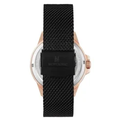 MONTIGNAC Montre Round Automatique Noir* Montres Made In France|Montres Squelettes