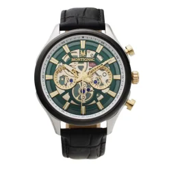 Online MONTIGNAC Montre Round Chrono Vert