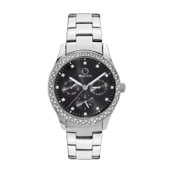 Outlet O WATCH Montre Shiny Noir