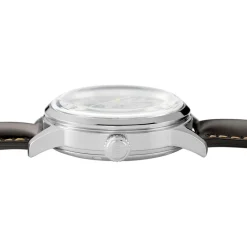 Discount SEIKO Montre Presage Cocktail Vert cadran argenté fond vert bracelet cuir marron