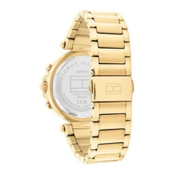 Sale TOMMY HILFIGER Montre Emily Argenté cadran doré fond argenté bracelet acier doré