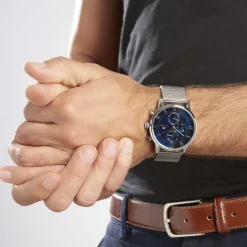 Clearance TOMMY HILFIGER Montre Kane Bleu