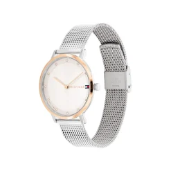 Online TOMMY HILFIGER Montre Pippa Rose cadran rose fond rose bracelet acier argenté