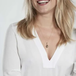 Histoire d'Or Pendentif Acme Or Jaune Perle De Culture De Tahiti