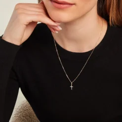 Histoire d'Or Pendentif Allen Or Jaune Oxyde De Zirconium* Pendentifs|Pendentifs