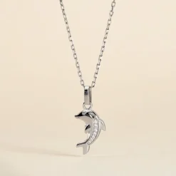 Best Histoire d'Or Pendentif Amelot Argent Blanc Oxyde De Zirconium