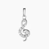 Histoire d'Or Pendentif Amelot Argent Blanc Oxyde De Zirconium* Pendentifs|Pendentifs
