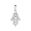 Online Histoire d'Or Pendentif Amelot Argent Blanc Oxyde De Zirconium