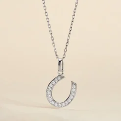 Discount Histoire d'Or Pendentif Amelot Argent Blanc Oxyde De Zirconium