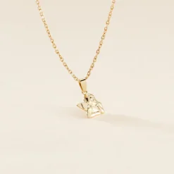 Histoire d'Or Pendentif Ange Penseur Or Jaune* Pendentifs|Pendentifs