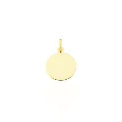 Clearance Histoire d'Or Pendentif Ange Rond Or Jaune