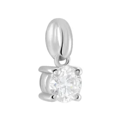 Histoire d'Or Pendentif Aphrodite or blanc diamant