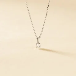 Histoire d'Or Pendentif Aphrodite or blanc diamant