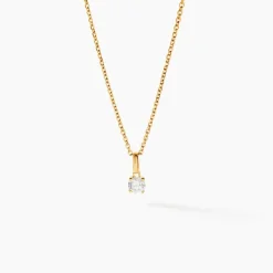 Histoire d'Or Pendentif Aphrodite or jaune diamant