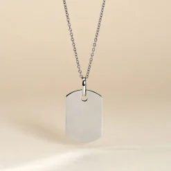 Histoire d'Or Pendentif Aymerik Argent Blanc* Bijoux Personnalisés|Pendentifs