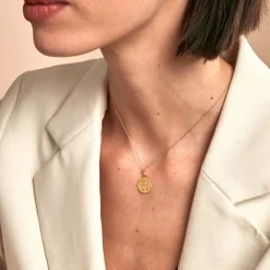 Outlet Histoire d'Or Pendentif Benoit Or Jaune