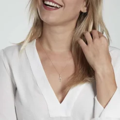 Sale Histoire d'Or Pendentif Caprais Or Jaune Oxydes De Zirconium