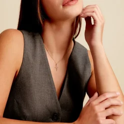 Histoire d'Or Pendentif Chastity Or Jaune Oxyde De Zirconium* Pendentifs|Pendentifs