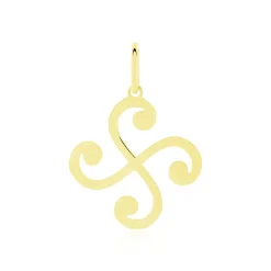 Histoire d'Or Pendentif Cobeia Croix Basque Or Jaune* Pendentifs|Pendentifs