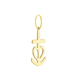 Histoire d'Or Pendentif Cobeia Croix De Camargue Or Jaune* Pendentifs|Pendentifs