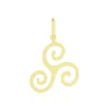 Discount Histoire d'Or Pendentif Cobeia Triskel Or Jaune