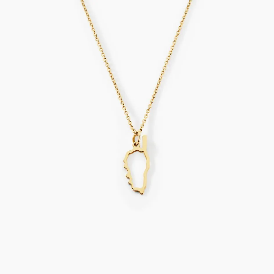 Discount Histoire d'Or Pendentif Corse plaqué or jaune