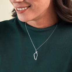 Sale Histoire d'Or Pendentif Corsica or blanc