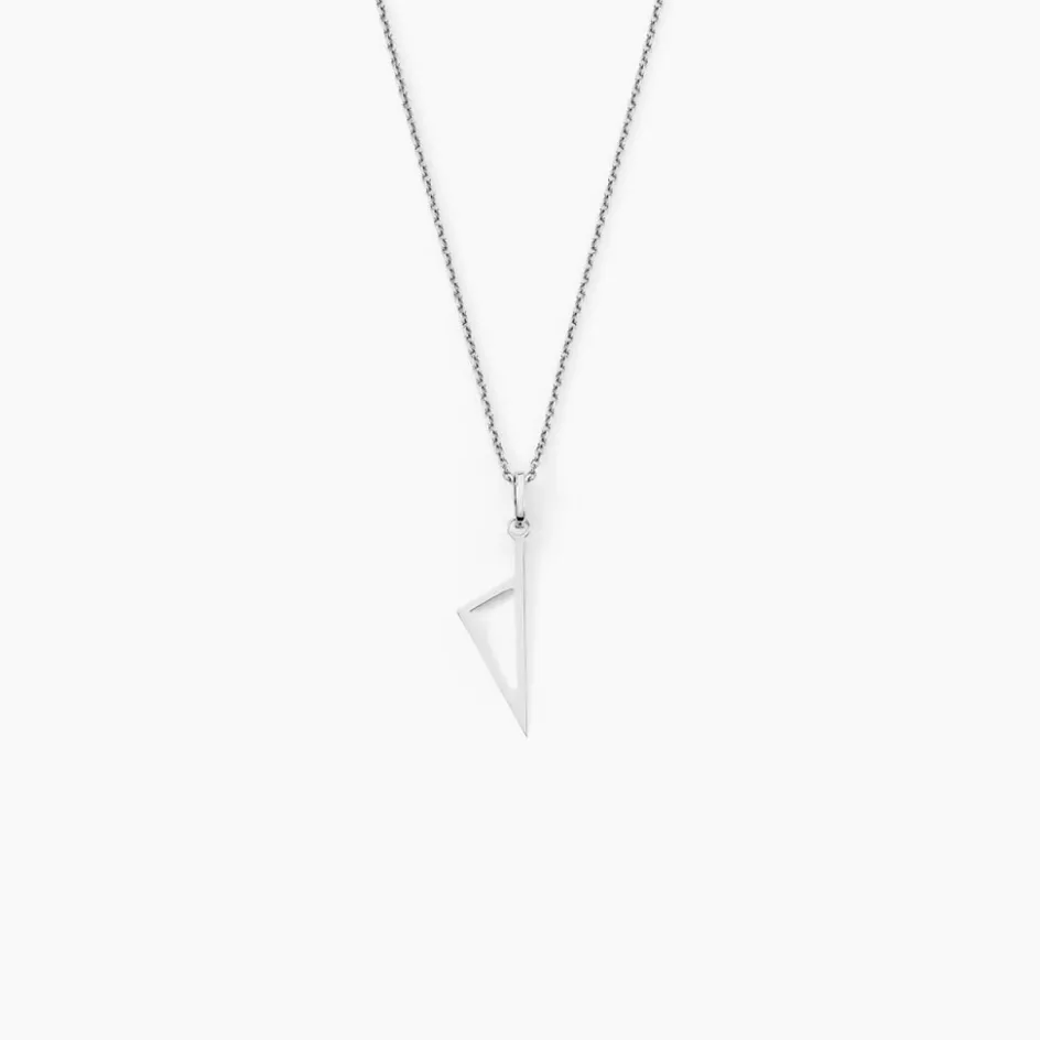 New Histoire d'Or Pendentif Corsu or blanc