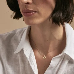 Hot Histoire d'Or Pendentif Crystin Or Jaune