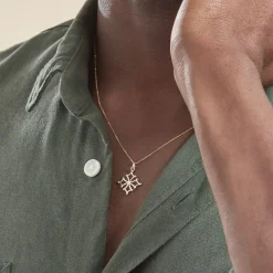 Clearance Histoire d'Or Pendentif Dajo Croix Occitane Or Jaune
