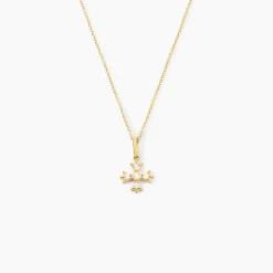 Histoire d'Or Pendentif Dajo Or Jaune Oxyde De Zirconium