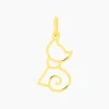Histoire d'Or Pendentif Egee Chat Or Jaune* Pendentifs|Pendentifs