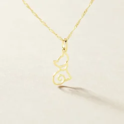 Histoire d'Or Pendentif Egee Chat Or Jaune* Pendentifs|Pendentifs