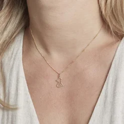 Histoire d'Or Pendentif Egee Chat Or Jaune* Pendentifs|Pendentifs