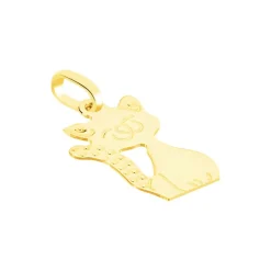 Hot Histoire d'Or Pendentif Egee Chat Or Jaune