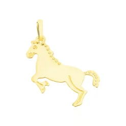 Histoire d'Or Pendentif Egide Cheval Or Jaune* Pendentifs|Pendentifs